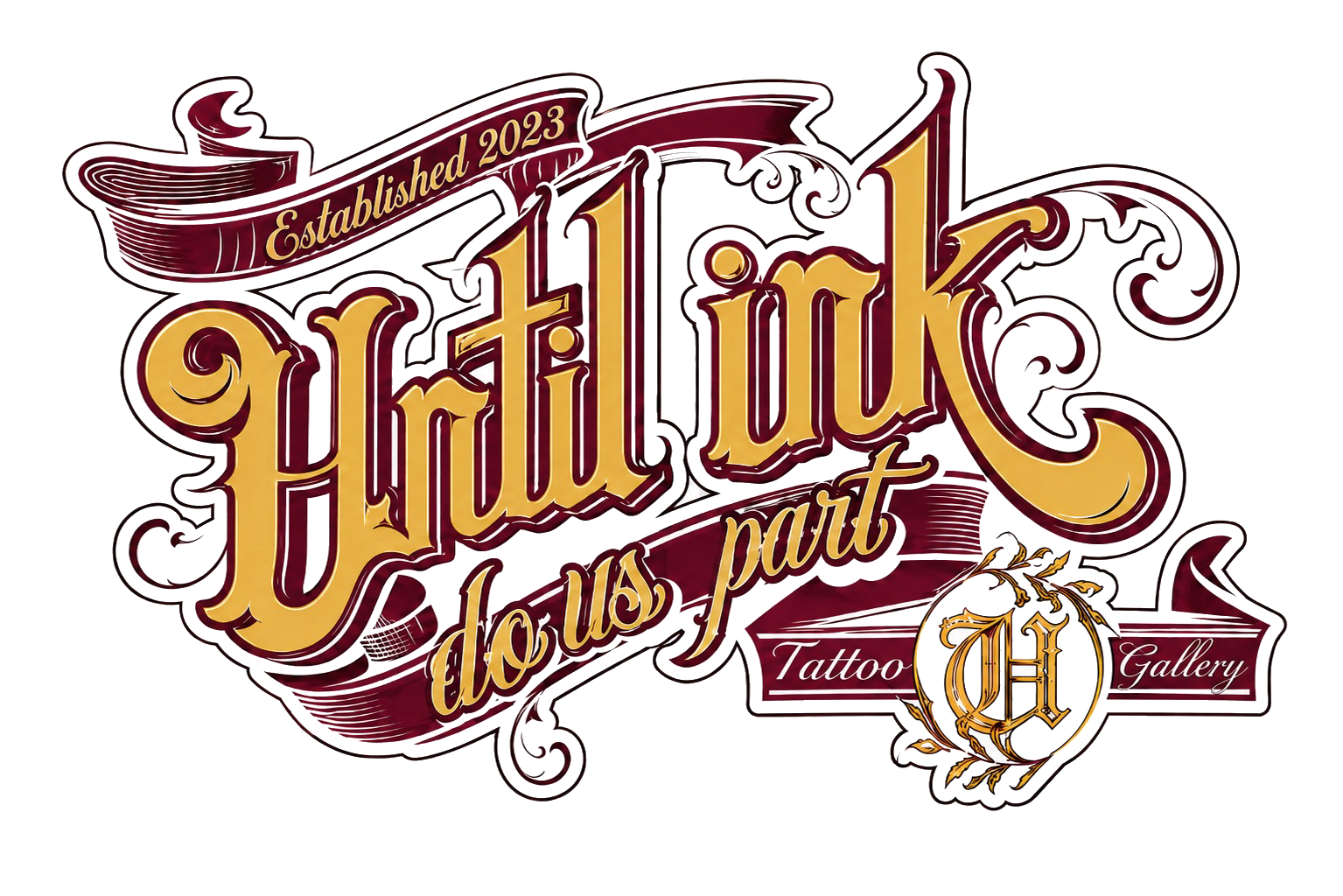 Until Ink Do Us Part Tattoo Gallery logo